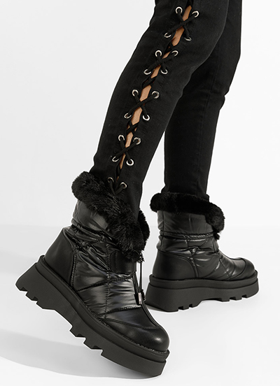 Cizme de Zapada Dama Online din fas Impermeabile pentru Iarna