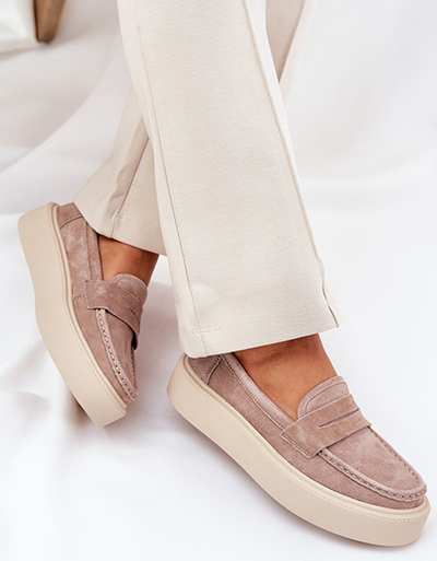 Mocasini Dama Online din Piele naturala